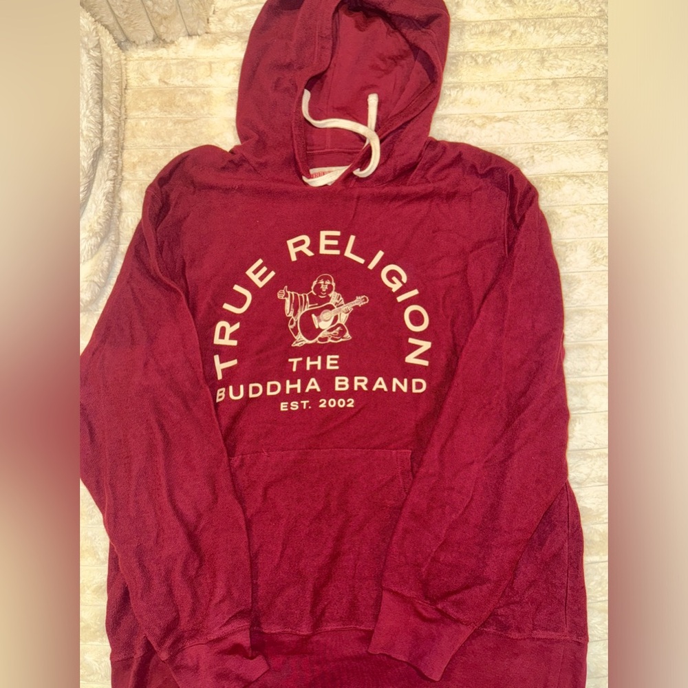 Men’s True Religion lightweight hoodie size 3x